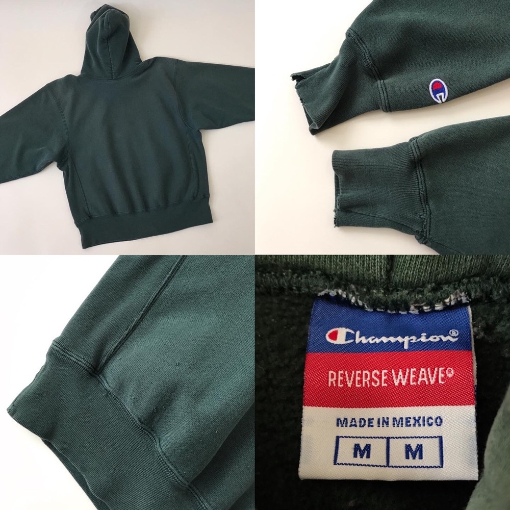 Champion reverse weave hoodie sweatshirt - Picture 3 of 4